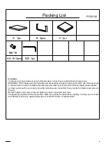 Preview for 6 page of Festival Depot PF20128 Assembly Instructions Manual