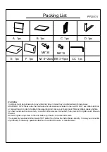 Preview for 9 page of Festival Depot PF20128 Assembly Instructions Manual