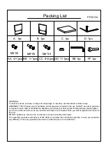 Preview for 18 page of Festival Depot PF20128 Assembly Instructions Manual