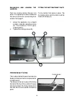 Preview for 6 page of Festivo 75 CF Instructions For Installation And Use Manual