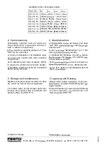 Preview for 6 page of Festo Pneumatic EB-145-60 Operating Instructions Manual