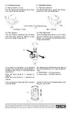 Предварительный просмотр 4 страницы Festo Pneumatic LFR-C-S-B Series Operating Instructions