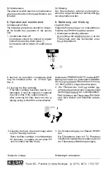 Preview for 6 page of Festo Pneumatic LFR-E S-B Series Operating Instructions Manual