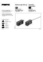 Festo 151 683 Operating Instructions Manual предпросмотр