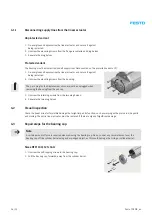 Предварительный просмотр 24 страницы Festo 1548004 Repair Instructions