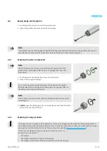 Предварительный просмотр 27 страницы Festo 1548004 Repair Instructions