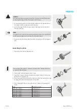 Предварительный просмотр 28 страницы Festo 1548004 Repair Instructions