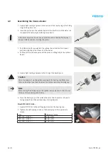 Предварительный просмотр 46 страницы Festo 1548004 Repair Instructions