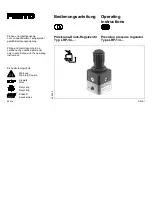 Preview for 1 page of Festo 159500 Operating Instructions Manual