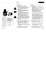 Preview for 8 page of Festo 159500 Operating Instructions Manual