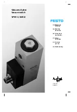 Festo 192489 Operating Instructions Manual предпросмотр