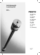 Festo 196587 Operating Instructions Manual предпросмотр