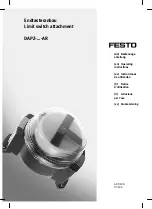 Festo 534474 Operating Instructions Manual preview