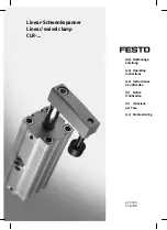 Preview for 1 page of Festo 535431 Operating Instructions Manual