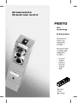 Preview for 1 page of Festo 542117 Manual