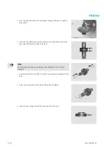 Предварительный просмотр 72 страницы Festo 548076 Repair Instructions