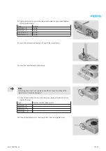 Предварительный просмотр 79 страницы Festo 548076 Repair Instructions