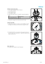 Предварительный просмотр 87 страницы Festo 548076 Repair Instructions