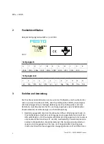 Preview for 4 page of Festo 552928 Operating Instructions Manual