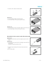 Предварительный просмотр 27 страницы Festo 8024918 Repair Instructions