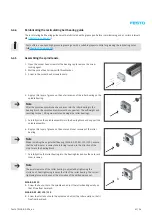 Предварительный просмотр 41 страницы Festo 8024918 Repair Instructions