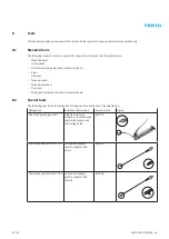 Предварительный просмотр 52 страницы Festo 8024918 Repair Instructions