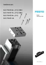 Preview for 1 page of Festo 8060571 Repair Instructions