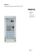 Festo 8064073 Operating Instructions Manual preview