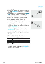 Предварительный просмотр 22 страницы Festo ADVU Series Repair Instructions