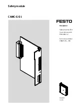 Preview for 1 page of Festo CAMC-G-S1 Translation Of The Original Instructions