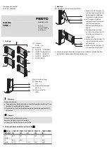 Предварительный просмотр 1 страницы Festo CAMC Series Assembly Instructions