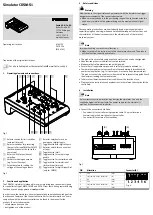 Предварительный просмотр 1 страницы Festo CDSM-S1 Operating Instructions