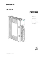 Предварительный просмотр 1 страницы Festo CMMB-AS-0x Mounting And Installation Manual