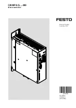 Preview for 1 page of Festo CMMP-AS M0 Series Manual