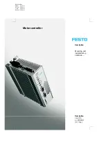 Festo CMMS-AS-C4-3A Mounting And Installation preview