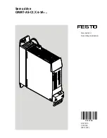 Preview for 1 page of Festo CMMT-AS-C2-3A Series Assembly And Installation Manual