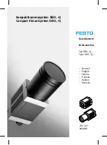 Preview for 1 page of Festo Compact Vision System SBO-Q Series User Instructions