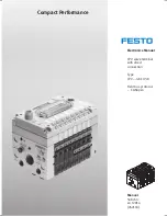 Preview for 1 page of Festo CPV...-GE-CO3-8 series Electronic Manual