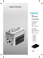 Festo CPV...-GE-CO3-8 series Manual preview