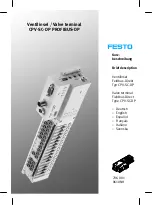 Preview for 1 page of Festo CPV-SC-DP Brief Description