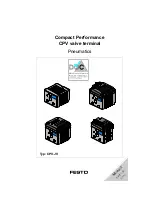 Preview for 1 page of Festo CPV -VI Series Manual