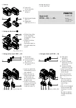 Festo CPVSC1-M1H-D-H-M5C Assembly Instructions preview