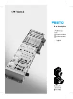 Festo CPX-M-FB20 Quick Start Manual preview