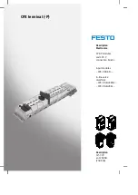 Preview for 1 page of Festo CPX-P-8DE-N Series Description