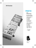 Festo CPX-SF34 Brief Description предпросмотр