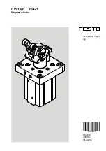 Preview for 1 page of Festo DFST-50-G2 Instructions & Operating