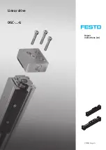 Preview for 1 page of Festo DGC G Series Repair Instructions