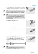 Preview for 20 page of Festo DGC G Series Repair Instructions