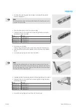 Preview for 30 page of Festo DGC G Series Repair Instructions