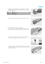 Preview for 39 page of Festo DGC G Series Repair Instructions